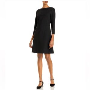 Theory Kamillina Dress in Black US 2